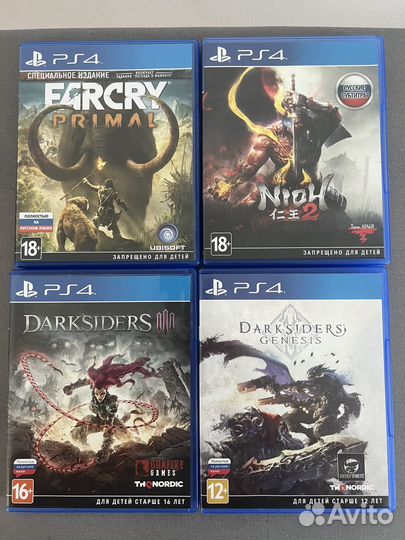 Игры на PS 4