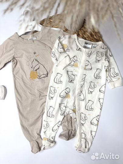 Слип пижама комбинезон 56, 62 hm комплект