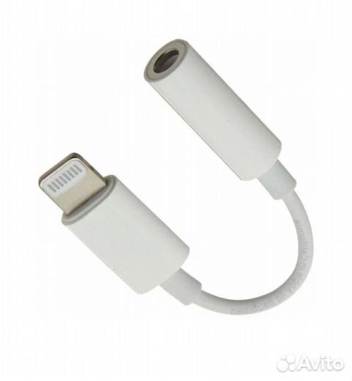 Переходник Lightning 8-pin на AUX (Jack 3.5)