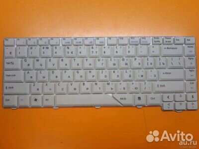 Клавиатура для ноутбука Acer 4520 белая