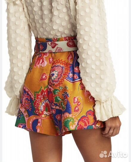 Льняные шорты Zimmermann оригинал новые