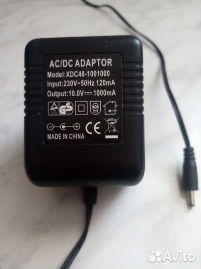 Блок питания 10v