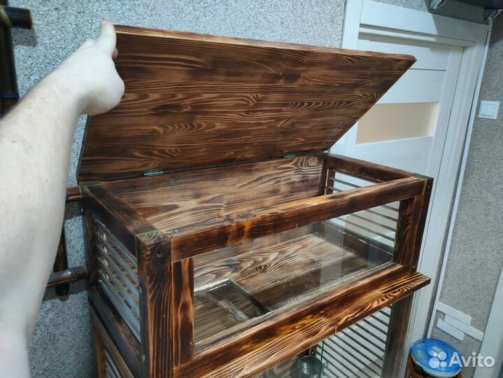 Витрина для шиншилл бу