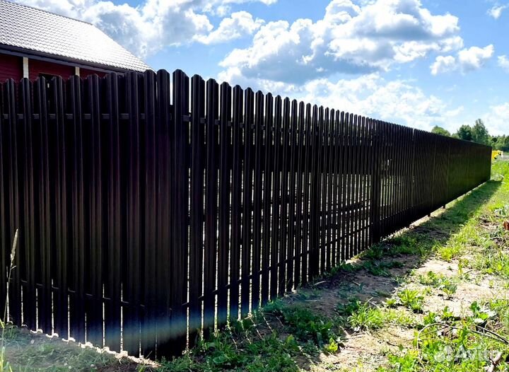 Забор под ключ от производителя