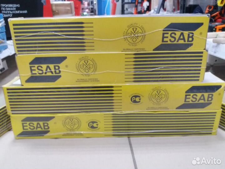 Электроды сварочные esab