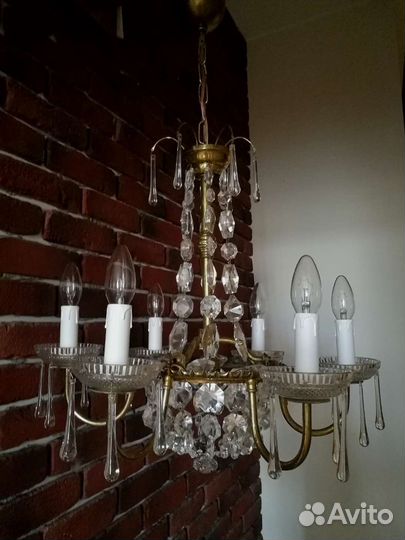 Старинная, винтажная люстра