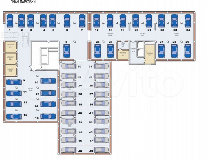 2-к. квартира, 78,4 м², 7/10 эт.