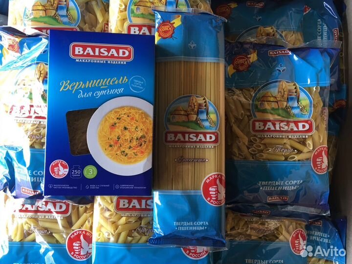 Макароны,спагетти и вермишель байсад