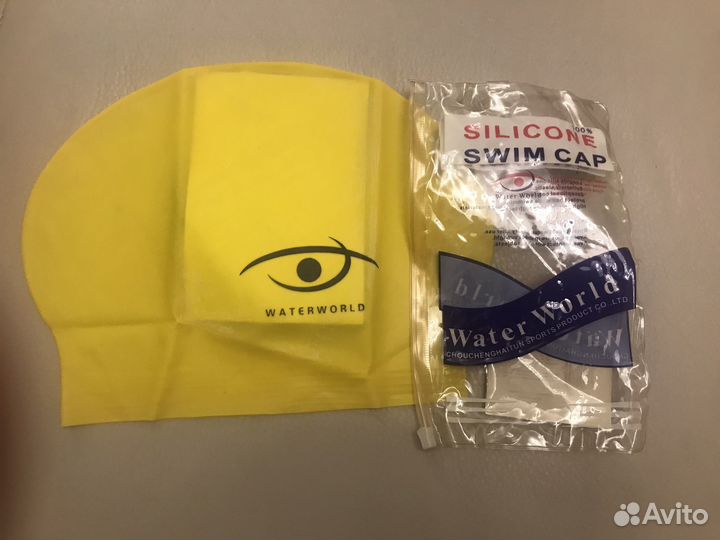 Силиконовая шапка для плавания