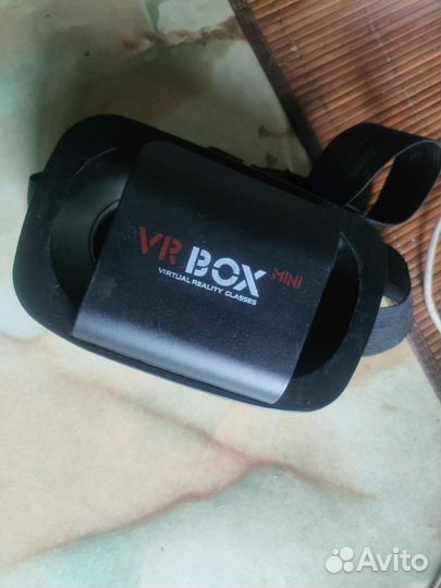 Очки для смартфонов VR BOX mini 3D, черные
