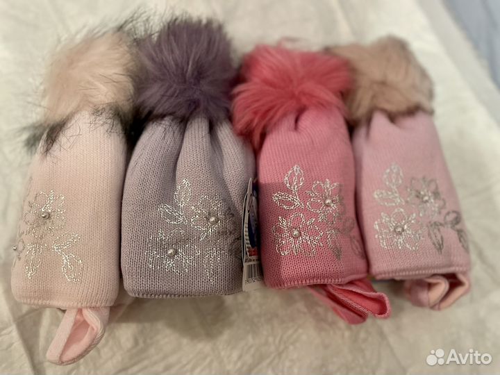 Шапка зимняя для девочки