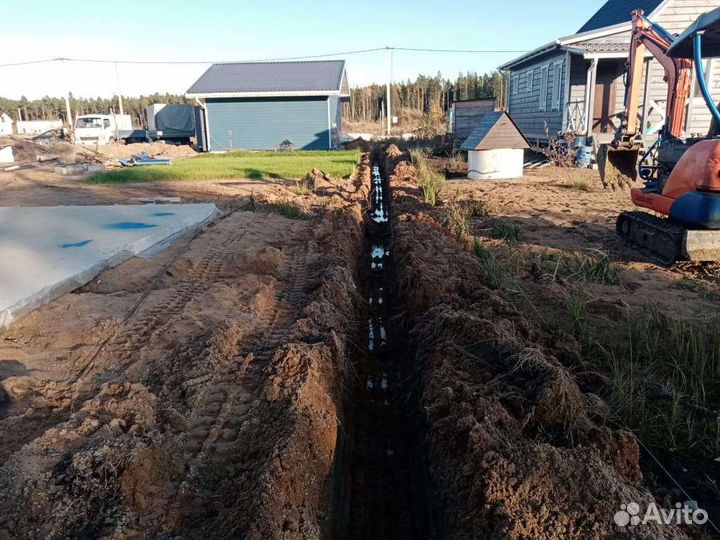 Услуги мини экскаватора