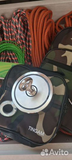 Поисковый магнит двухсторонний F400х2