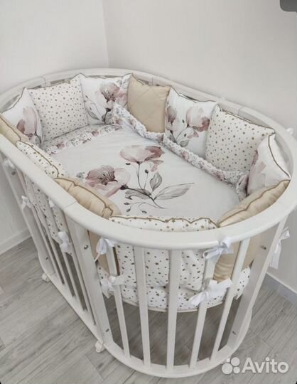 Бортики в кроватку