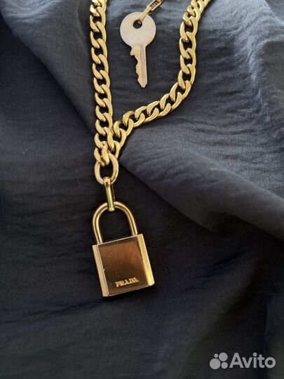 Колье Prada оригинал цепочка