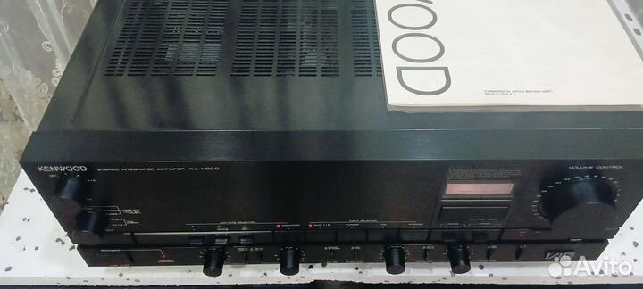 Усилитель интегральный kenwood KA-1100D