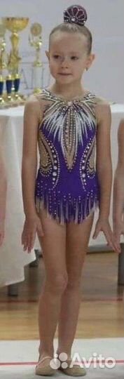 Купальник для художественной гимнастики 116-122 см