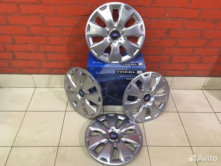 Колпаки колесные R 16 #417 Форд мягкие