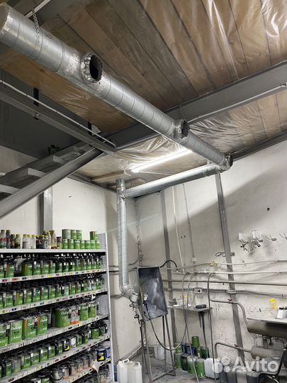 Вентилятор радиальный улитка и трубы