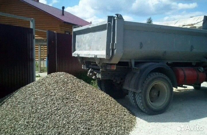 Щебень гравийный, Гравий