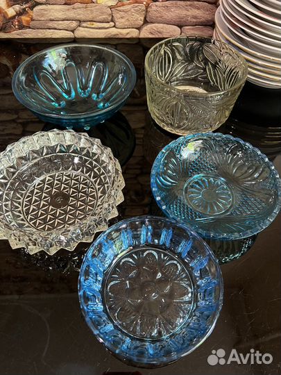 Салатники, конфетницы, посуда СССР