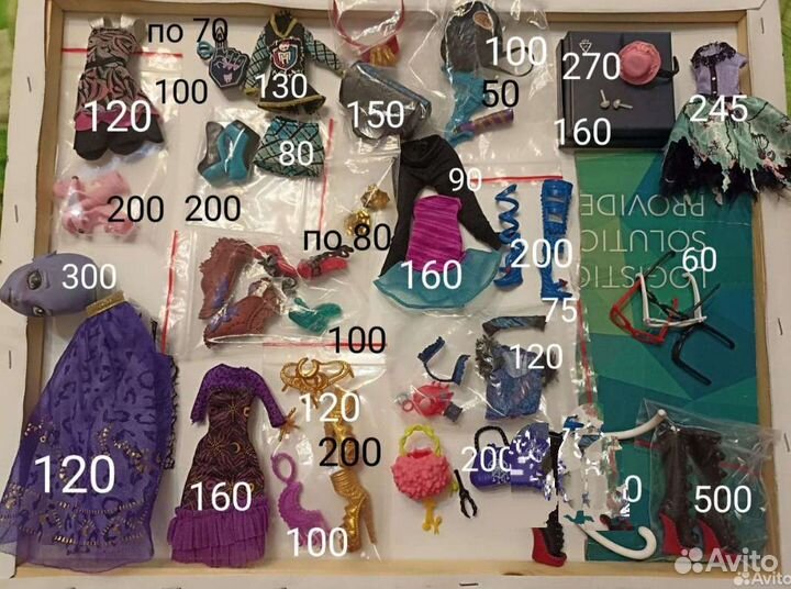 Одежда Монстер хай, обувь Клодин Вульф, Френки