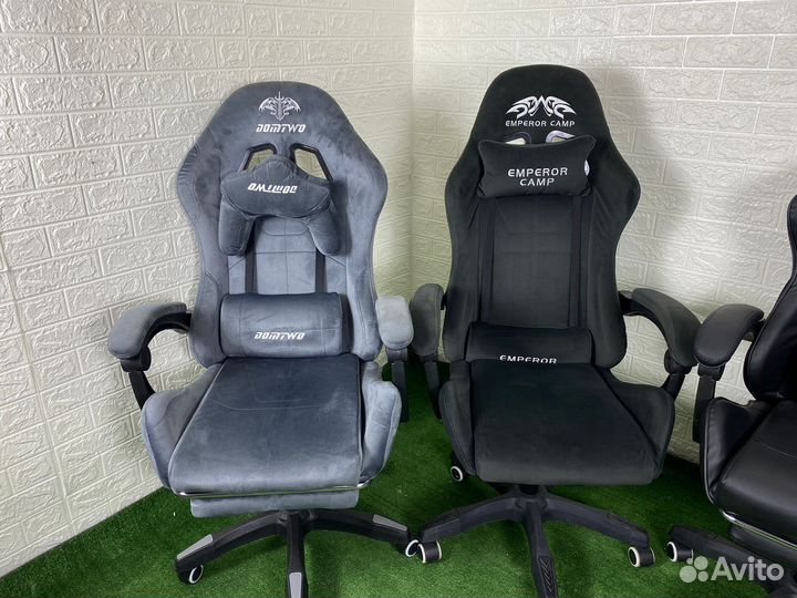 Игровое кресло черное компьютерное кресло