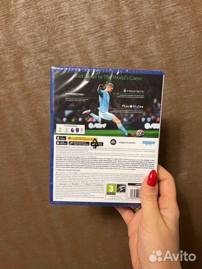 Игра ps5 EA Fifa FC 24 русские комментаторы