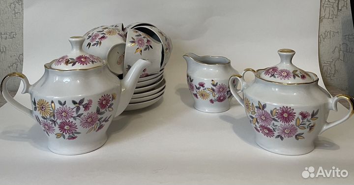 Чайный сервиз СССР Рига