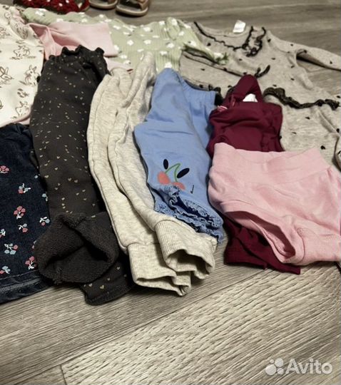 Пакет Вещей на девочку 74-86р