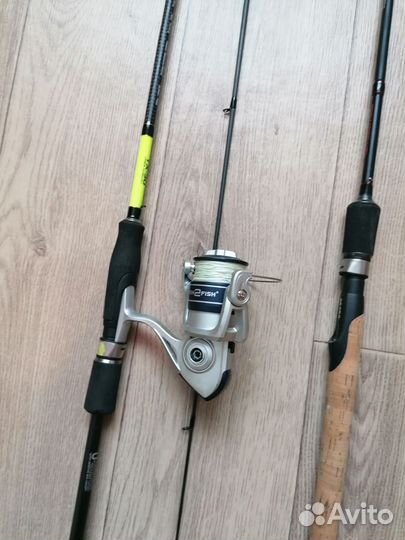 Спиннинг с катушкой