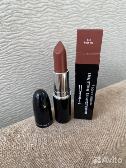 Новая помада Mac Lustreglass 543 posh it