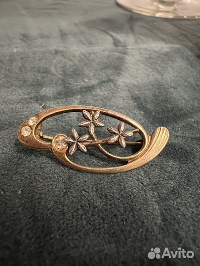 Брошки СССР серебро