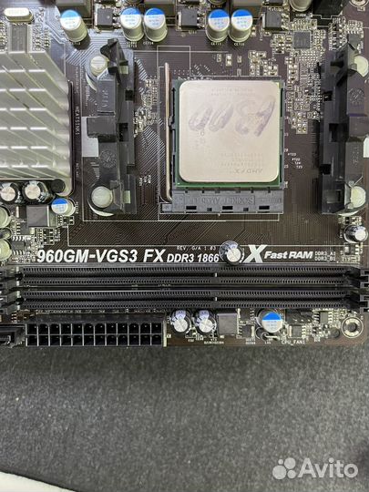 Процессор AMD FX6300 матплата ASRock 960GM-VGS3