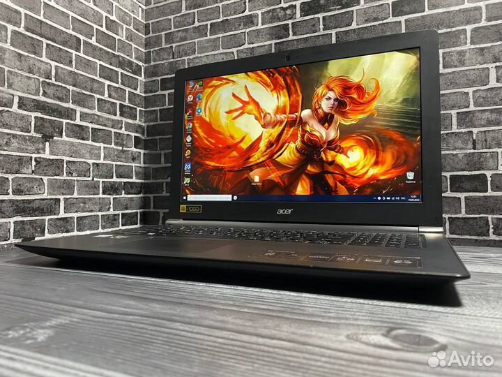 Игровой ноутбук Acer i5/8Gb/FHD/2видео/SSD/4ядра