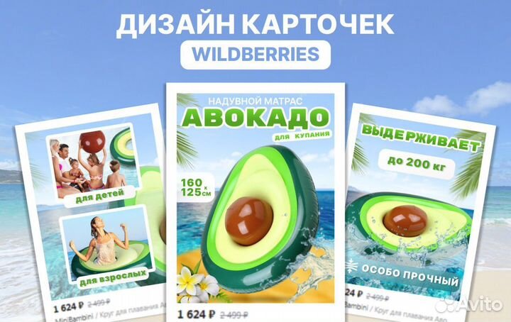 Инфографика для Валдберис, Озон