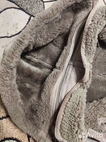 Дубленка натуральная женская 48 50