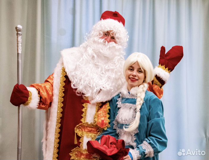 Дед мороз и снегурочка