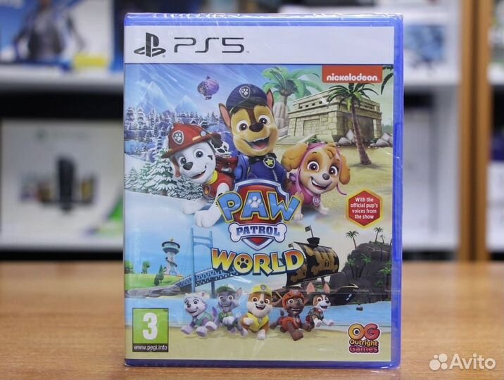 Paw Patrol World PS5, английская версия