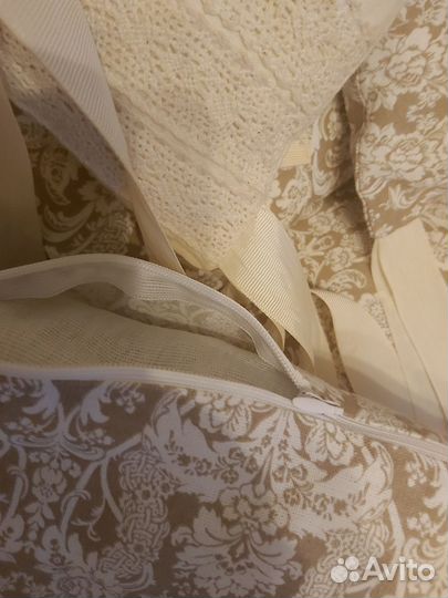 Бортики подушки в детскую кроватку