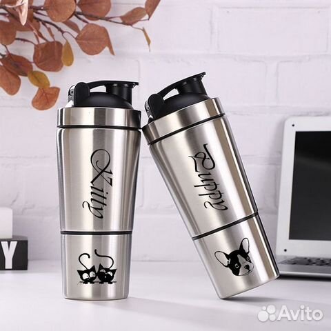 Шейкер с отсеком именной