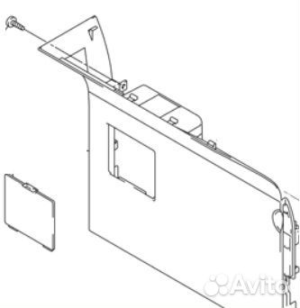 Крышка левая Brother dcp 8080 dn LF9625001
