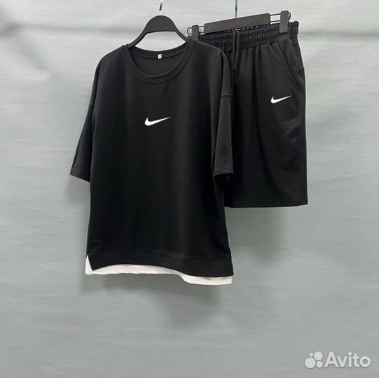 Футболка и шорты Nike мужской летний костюм