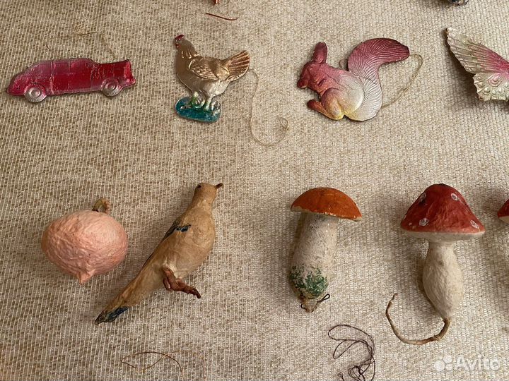 Елочные игрушки СССР