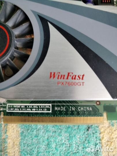 Видео карта для пк WinFast PX 7600 GT