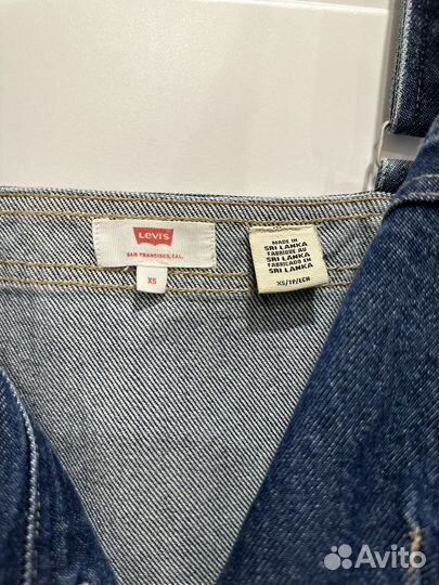 Джинсовый сарафан levis