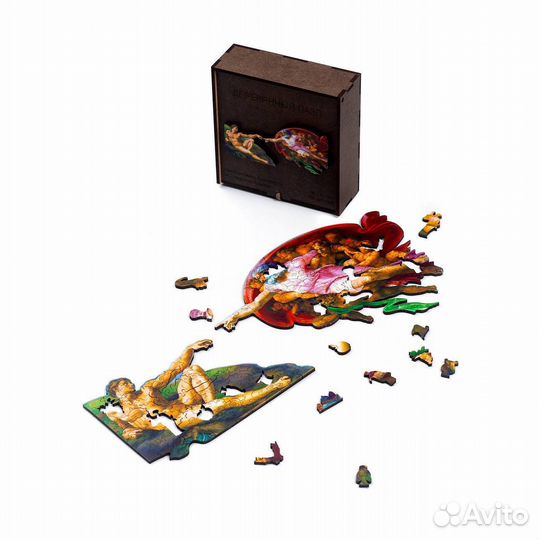 Деревянный пазл 