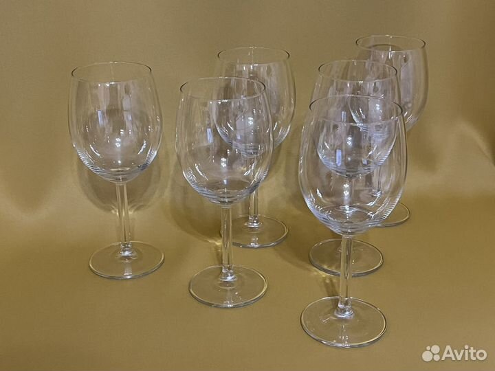 Наборы: Стакан высокий. Хрустальные фужеры