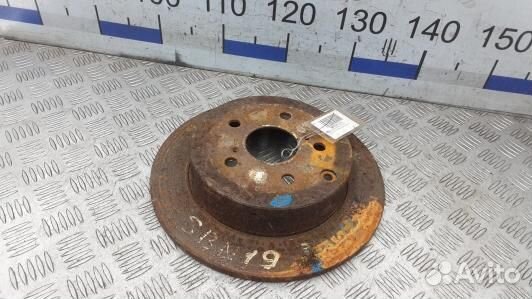 Диск тормозной задний toyota corolla verso 2 (SBN1