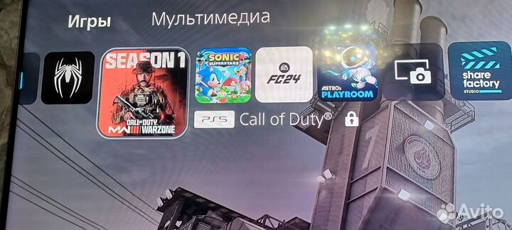 Игровая консоль Sony Ps5 + 2 Джоя + куча топ игр